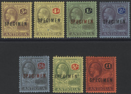 1921-29 MCCA Set Optd SPECIMEN Fine M, SG.55s/61s, Cat. £225 (7) - Sonstige & Ohne Zuordnung