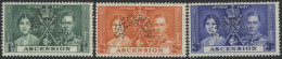 1937 Coronation Set Perf SPECIMEN, M, SG.35s/37s, Cat. £450 - Other & Unclassified