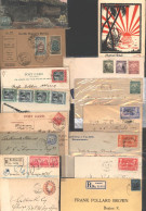 19th/20thC Group Of Covers & PPC's, 1893 ½d Surcharge On 1d Cover To Trinidad, 1897 2½d Cover To USA, 1901 Reg Cover Wit - Other & Unclassified