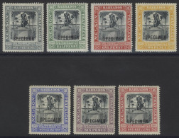 1906 Nelson Centenary Set, O.g. Minor Toning, SG.145s/151s, Cat. £160 (7) - Other & Unclassified