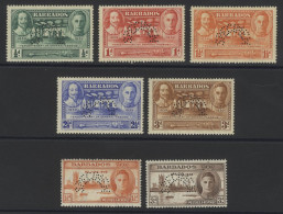 1939 Tercentenary Of General Assembly Set Perf SPECIMEN, Toned Gum, SG.257s/261s, 1946 Victory Set Perf SPECIMEN, Fine M - Other & Unclassified