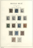 1849-1930 M & U Collection In A Lighthouse Hingeless Album Incl. 1849 Imperfs With 40c, SG.5 (Cat. £755) & Perfs, 1865 T - Autres & Non Classés