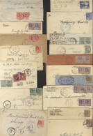 COVERS/CARDS QV-KGV Period Group Of Covers & Cards With A Wide Range Of Frankings & Postal Markings Incl. 1907 Cover To  - Other & Unclassified