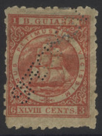 1867 48c Crimson Perf SPECIMEN, Part O.g (hinge Remnants, Slight Crease & Perf Faults), SG.104as. Scarce. Cat. £300 (1) - Sonstige & Ohne Zuordnung