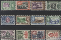 1938 Defin Set Perf SPECIMEN, Fine M (hinge Remnant), SG.150s/161s, Cat, £350 (12) - Other & Unclassified