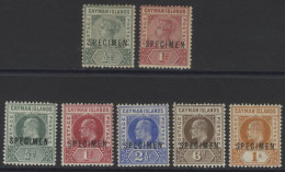 1900 CCA ½d & 1d Set Optd SPECIMEN, SG.1s/2s, 1902-03 CCA Set Optd SPECIMEN, M (most Gum Toned), SG.3s/7s. (7) Cat. £430 - Other & Unclassified