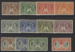 1932 Centenary Set, M (toned Gum, 1s - Perf Faults), SG.84/95. (12) Cat. £500 - Other & Unclassified