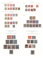 1880-1976 UM/M & U Collection In A Spring Back Album Incl. 1881 ½d On 1d Pl.201 & 205 M (Cat. £190), Later QV Issues (mi - Autres & Non Classés