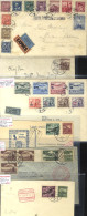 1920's-40's Cover Miscellany Incl. Registered (4), Express (8) And Pneumatic Items; Also Airmail (17) With Better Early  - Andere & Zonder Classificatie