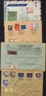 Miscellany Incl. 1930's-50's Postage Dues On Cover (8), Instructional Labels, Fiscals, Express (6) & Registered (15) Cov - Sonstige & Ohne Zuordnung