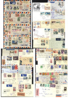 C1948-75 Mainly Commercial Covers Miscellany To Foreign Addresses Incl. Uncommon (Jamaica & St. Lucia Noted), Airmail In - Otros & Sin Clasificación