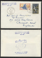 FRENCH ANTARCTIC TERRITORIES 1968 Expedition Cover Terre Adelie To UK, Franked 30f + Scarce 20f, SG.31 + 49 (Cat. £440), - Other & Unclassified