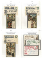 BAVARIA Postal Stationery Privately Printed 1876-1914 Collection, Written Up And Illustrated With Photocopies Of Obverse - Other & Unclassified