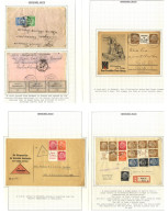 Hindenburg Issues: Attractive Range Of Covers (18) Incl. Registered, Express, COD & Airmail Items Also A Group Of 3pf Co - Other & Unclassified