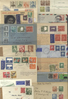 1945-60 Colourful Range Of Cover/cards From Early Post-war Allied Zones, Attractive French Zone Censored Items With Arms - Otros & Sin Clasificación