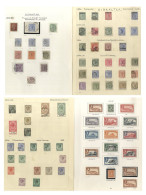 1886-2001 (few Later) M & U Collection In A Tower Album Incl. GB Used With Either 'G' Or 'A26' Cancels (12 Different), Q - Other & Unclassified