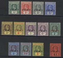 1912-24 MCCA Set, Fine M (hinge Remnants), SG.12s/24s. (13) Cat. £600 - Altri & Non Classificati