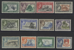 1939 Defin Set, Perf SPECIMEN, M (slight Gum Toning), SG.43s/54s. (12) Cat. £600 - Other & Unclassified