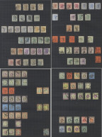 1862-1988 UM, M & U Collection In A Ring Binder Incl. 1862-63 8c, 12c (3), 18c, 24c (Cat. £480), 1863-71 Range Of Vals & - Altri & Non Classificati