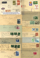 1940's-60's Commercial Covers & Cards With A Wide Range Of Frankings Incl. Registered, Airmail, Express Etc. Useful Grou - Altri & Non Classificati