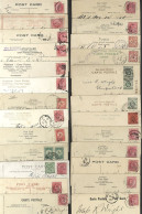 1907-08 Unusual Postcard Correspondence To Scotland With Turkish Vals Used BAGHDAD (3), Indian Vals Used DEN Or BAGHDAD - Autres & Non Classés