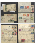 PERSIA 1890's-1950's Postal History Collection In FDC Album Incl. 1890’s Parcel Receipts (3), English Legation & Views P - Other & Unclassified