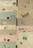 PERSIA 1891-1923 Clean Lot Of Internal Covers, Some With Contents, Varied Pmks And Frankings Incl. Controle Opts. (20) - Altri & Non Classificati