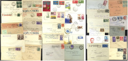 C1914-60's Substantial Bundle Of Mainly Commercial Mail With An Interesting Variety Of Stamps & Cancellations Incl. Scar - Sonstige & Ohne Zuordnung