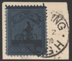 1900 Goodyear 1d Deep Blue, FU On Piece, SG.18, Cat £375. - Other & Unclassified