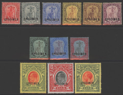 1903 CCC 5s Black & Scarlet, SG.23s, 1908-14 MCCA Set Excl. ½d, SG.25s/33s, 1914 MCCA 5s Red & Green (tones), SG.48c - A - Other & Unclassified