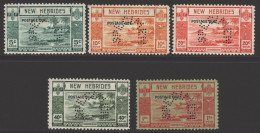 ENGLISH 1938 Postage Due Set Perf SPECIMEN, Fine M, SG.D6s/10s, BPA Cert. 1988. (5) Cat. £160 - Autres & Non Classés