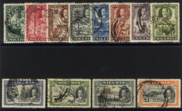 1936 Pictorial Defin Set, Good To FU (3d Crease), SG.34/45. (12) Cat. £425. - Other & Unclassified