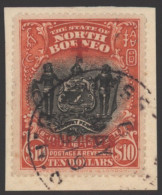 1918 Red Cross Surcharged 4c On  Brick-red, FU On Piece. Attractive & Scarce. SG.252, Cat £600. - Altri & Non Classificati