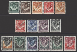 1938-52 Defin Set Perf SPECIMEN, M (hinge Remnants), SG.25s/45s. Cat. £750 - Autres & Non Classés