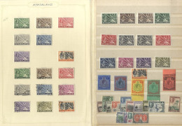 1934-53 M & U Collection Incl. 1934 Set To 1s U, 1938-44 Set To £1, 1945 Sets M & U, 1953-54 Set M Etc, Fair To Fine. (7 - Sonstige & Ohne Zuordnung