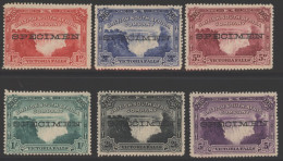 1905 Victoria Falls Set Optd SPECIMEN, Fine M, SG.94s/99s. (6) Cat. £450 - Other & Unclassified