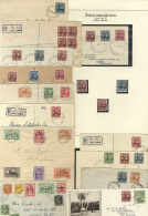 C1920-35 Range Of Covers (14) Incl. Reg & Philatelic, Also Several 'loose Stamps' Of The Silver Jubilee Incl. Pairs/bloc - Sonstige & Ohne Zuordnung