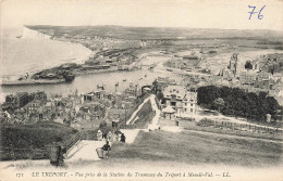 FRANCE - Le Tréport - Vue Générale Prise De La Station Du Tramway Du Tréport à Mesnil Val - Carte Postale Ancienne - Le Treport