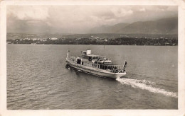 SUISSE - Lac Leman - Le Bateau Suisse - Carte Postale - Autres & Non Classés