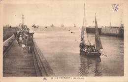 FRANCE - Le Tréport - Les Jetées - Vue Générale - Carte Postale Ancienne - Le Treport