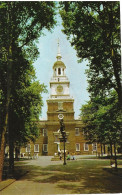 USA  Postal Card Barry Statue And Independence Hall, Philadelphia, PA  Unused Card     303 - Philadelphia