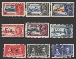 1935 Jubilee Set Perf SPECIMEN, M, 1937 Coronation & 1945 Victory Sets, Perf SPECIMEN, UM. (9) Cat. £305 - Autres & Non Classés