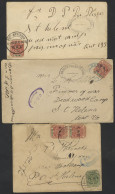 BOER WAR 1900-02 Collection Of Stampless (2) & Stamped Mail To & From Soldiers, Many Cancelled FPO, Also Three Covers To - Other & Unclassified