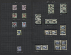 1910-82 UM, M & U Collection In A Ring Binder Incl. KGV Heads To 10s, 1925 Air Set U (Cat. £120), Defins To 2/6d In Sing - Altri & Non Classificati