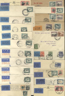 1929-34 Range Of First Flight Covers (21) Incl. 1929 Union Airways Bloemfontein - Cape Town To England, Durban - Cape To - Sonstige & Ohne Zuordnung