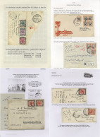 POSTAL HISTORY Accumulation (approx 150 Covers) Housed In A4 Protectors Or Loose C1900-60, Many With Arab Postman Franki - Altri & Non Classificati