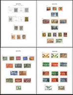 1850-2000 (pages To 2004) Almost Complete U Collection In Davo Standard Printed Album Incl. Imperf 1851 5rp (2) (Cat. £3 - Altri & Non Classificati