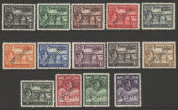 1938-45 Defin Set Perf SPECIMEN, Fresh UM, SG.194s/205s. Clear Murray Payne Cert. (14) Cat. £375 - Other & Unclassified