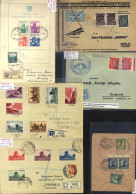 1930's Registered Covers Incl. Belgrade M/Sheet, 1939-40 Philatelic Covers (6), 1927 Insured Front Etc. Also Airmail (5) - Autres & Non Classés