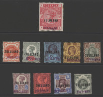 1888-93 ½d To 5s H/stamped SPECIMEN Set, Fresh M (note - The 2d, 4d, 5d & 6d Vals With Some Trimmed Perfs, 6d Also Creas - Autres & Non Classés